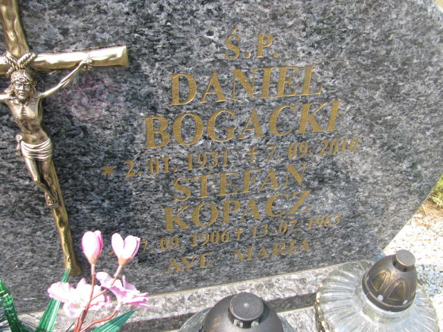 Daniel Bogacki 1931 Warta Bolesławiecka - Grobonet - Wyszukiwarka osób pochowanych