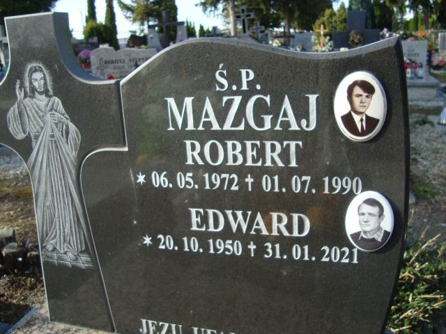 Robert Mazgaj 1972 Warta Bolesławiecka - Grobonet - Wyszukiwarka osób pochowanych