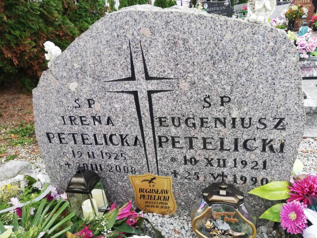 Grób Bogusław Petelicki