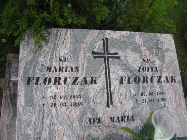 Zofia Florczak 1933 Warta Bolesławiecka - Grobonet - Wyszukiwarka osób pochowanych