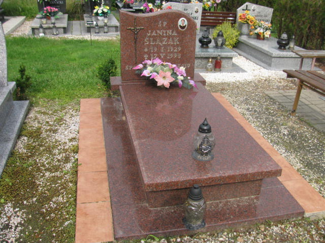 Grób Janina Ślązak