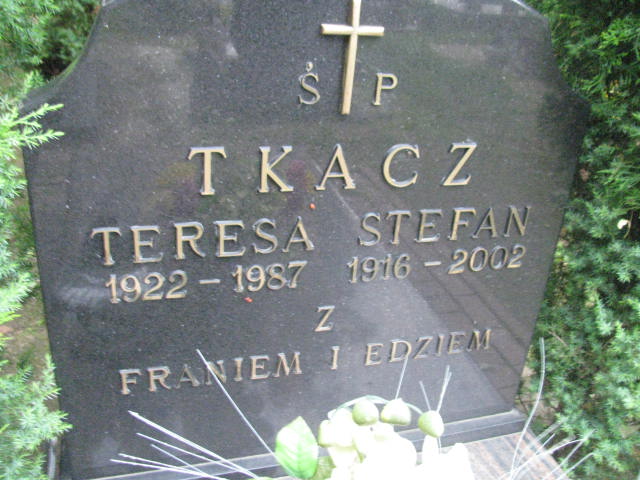 Teresa Tkacz 1922 Warta Bolesławiecka - Grobonet - Wyszukiwarka osób pochowanych